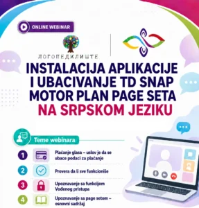 Online webinari za komunikaciju uz TD Snap